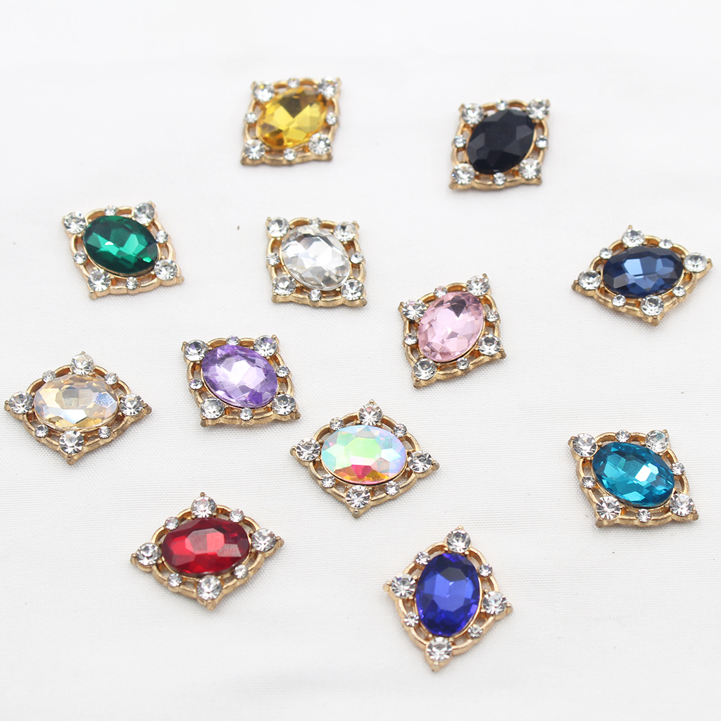 10Pcs Vintage Crystal Sew on C - огляд і ціна Embellishment Crafts