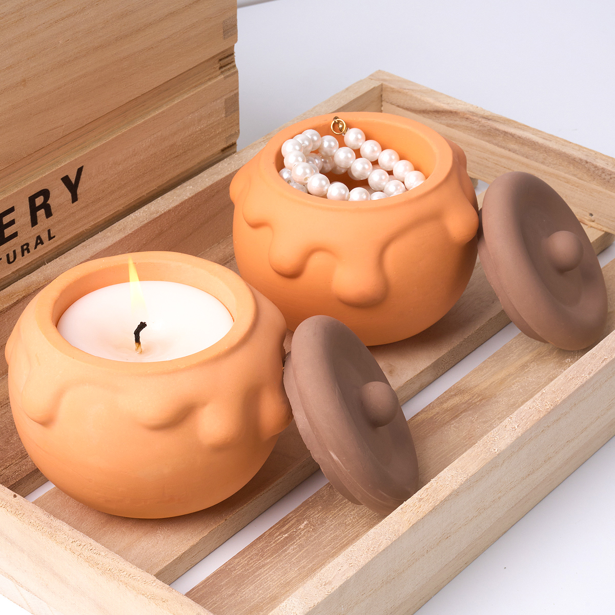 3D Honey Candle Jar Silicone M - огляд і ціна Craft Embellishment Storage