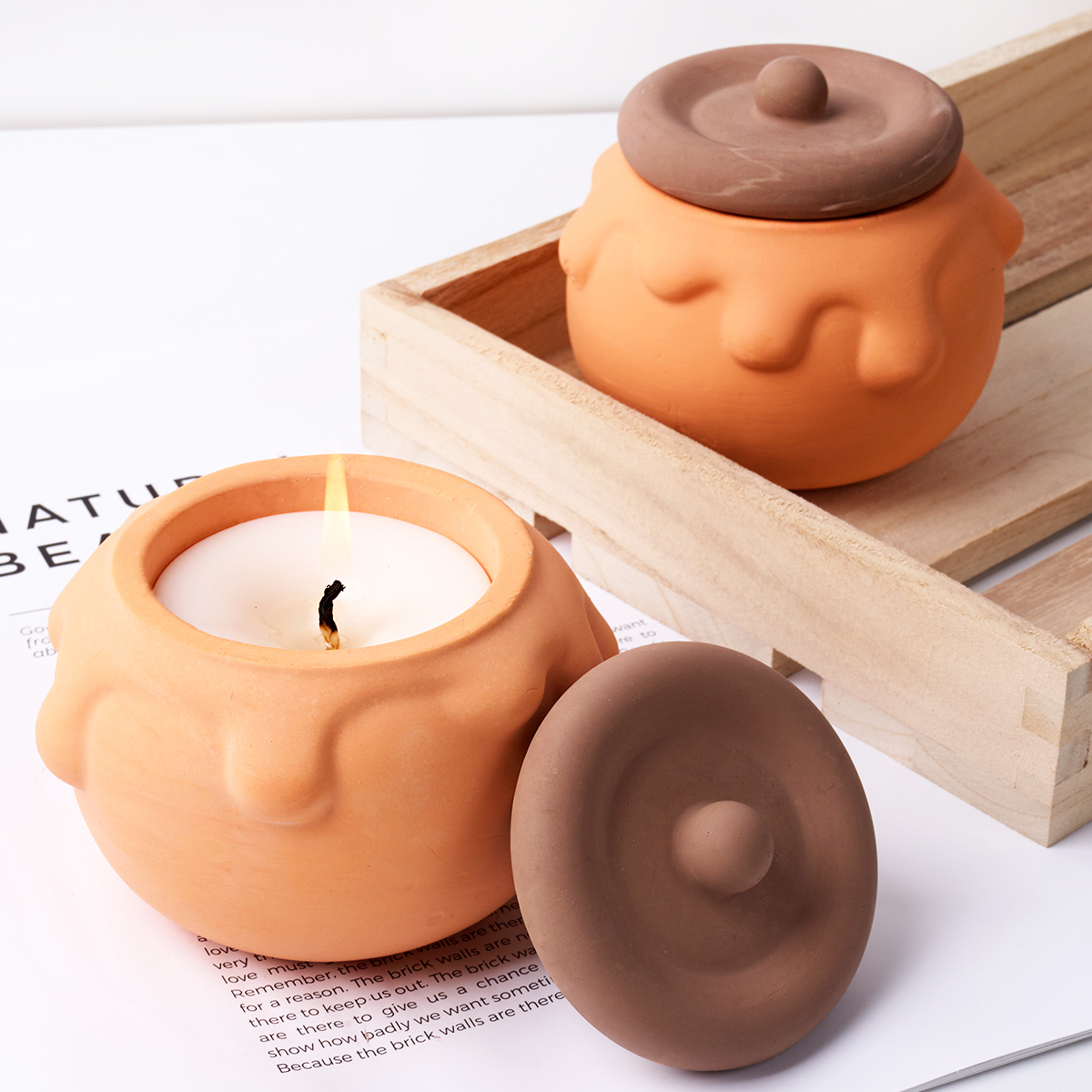 3D Honey Candle Jar Silicone M - огляд і ціна Craft Embellishment Storage