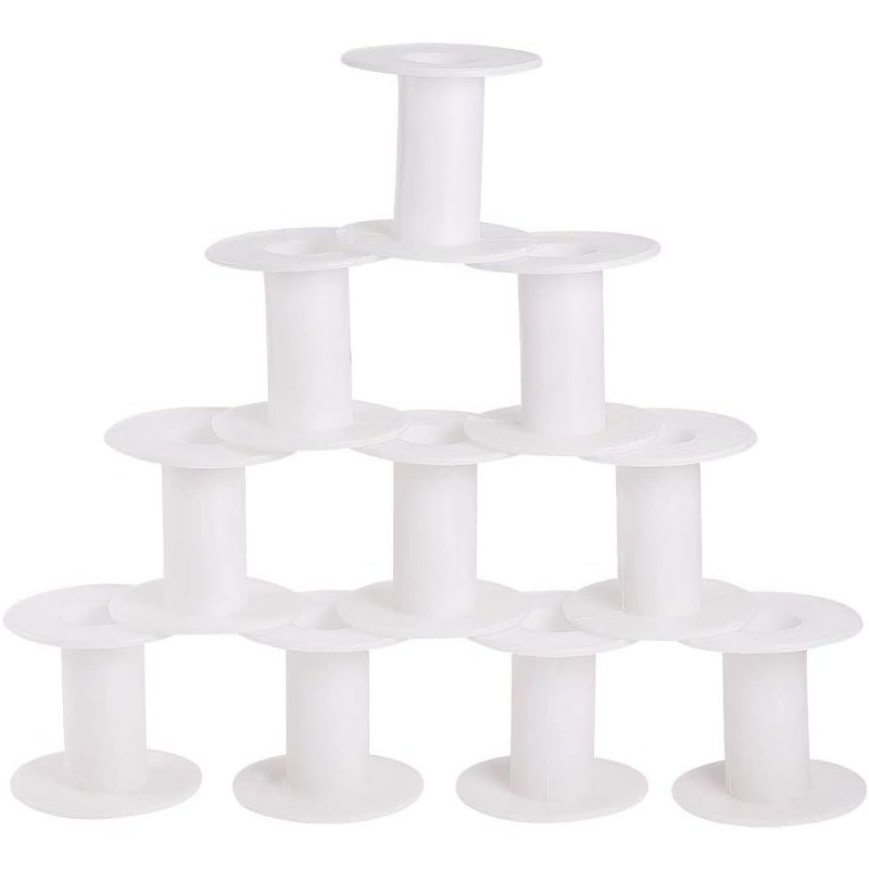 20pcs Empty Plastic Spools 2 I - огляд і ціна Organza Ribbon Spool