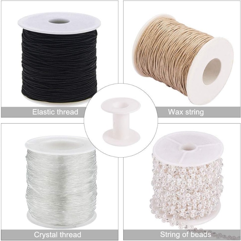 20pcs Empty Plastic Spools 2 I - огляд і ціна Organza Ribbon Spool
