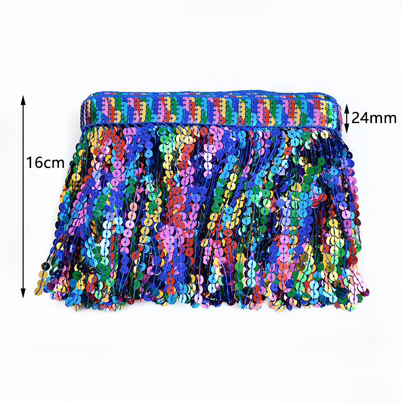 5/10Yards Sequin Fringe Tassel - огляд і ціна Beaded Trim Fringe