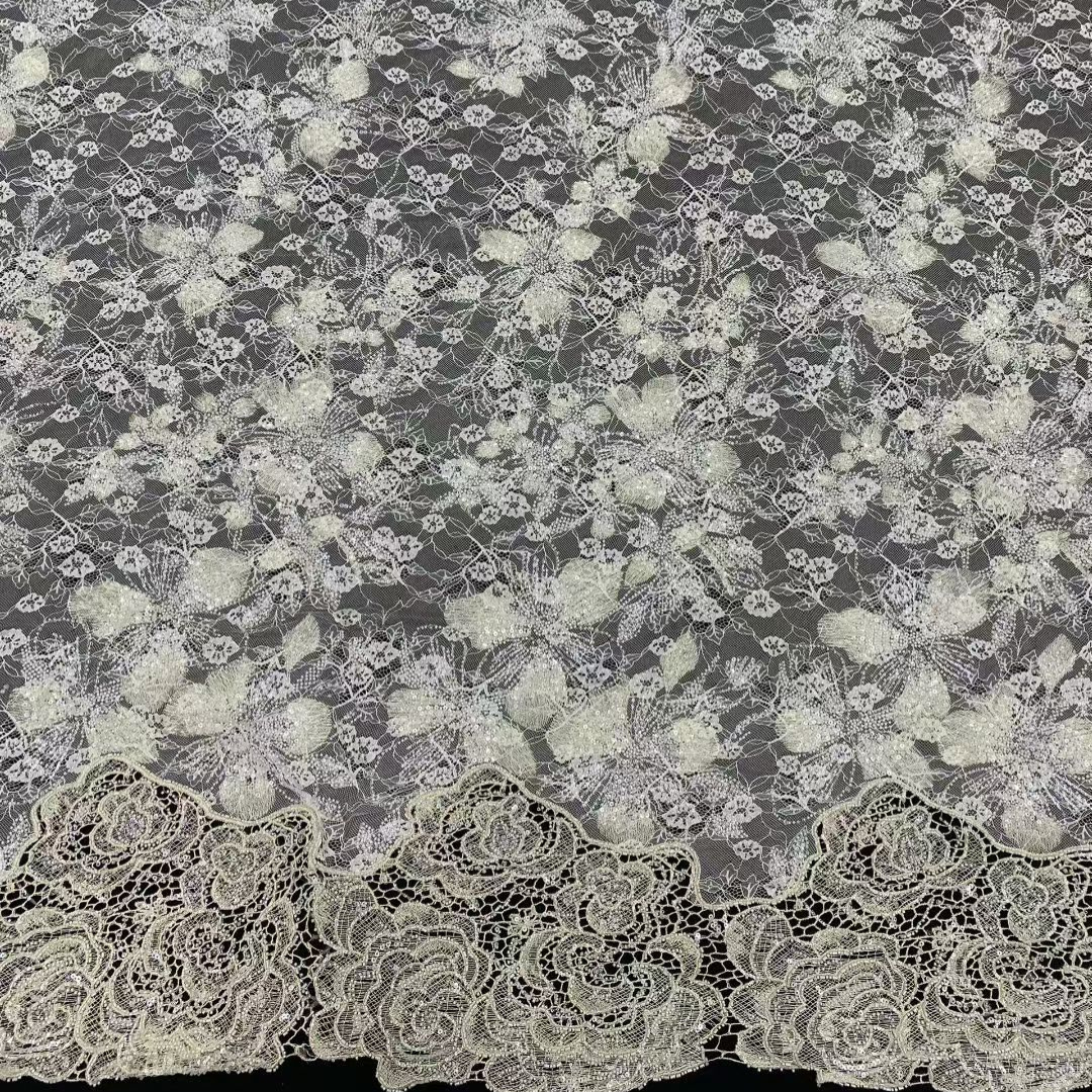 Lastest African French Floral  - огляд і ціна Beaded Trim Fringe