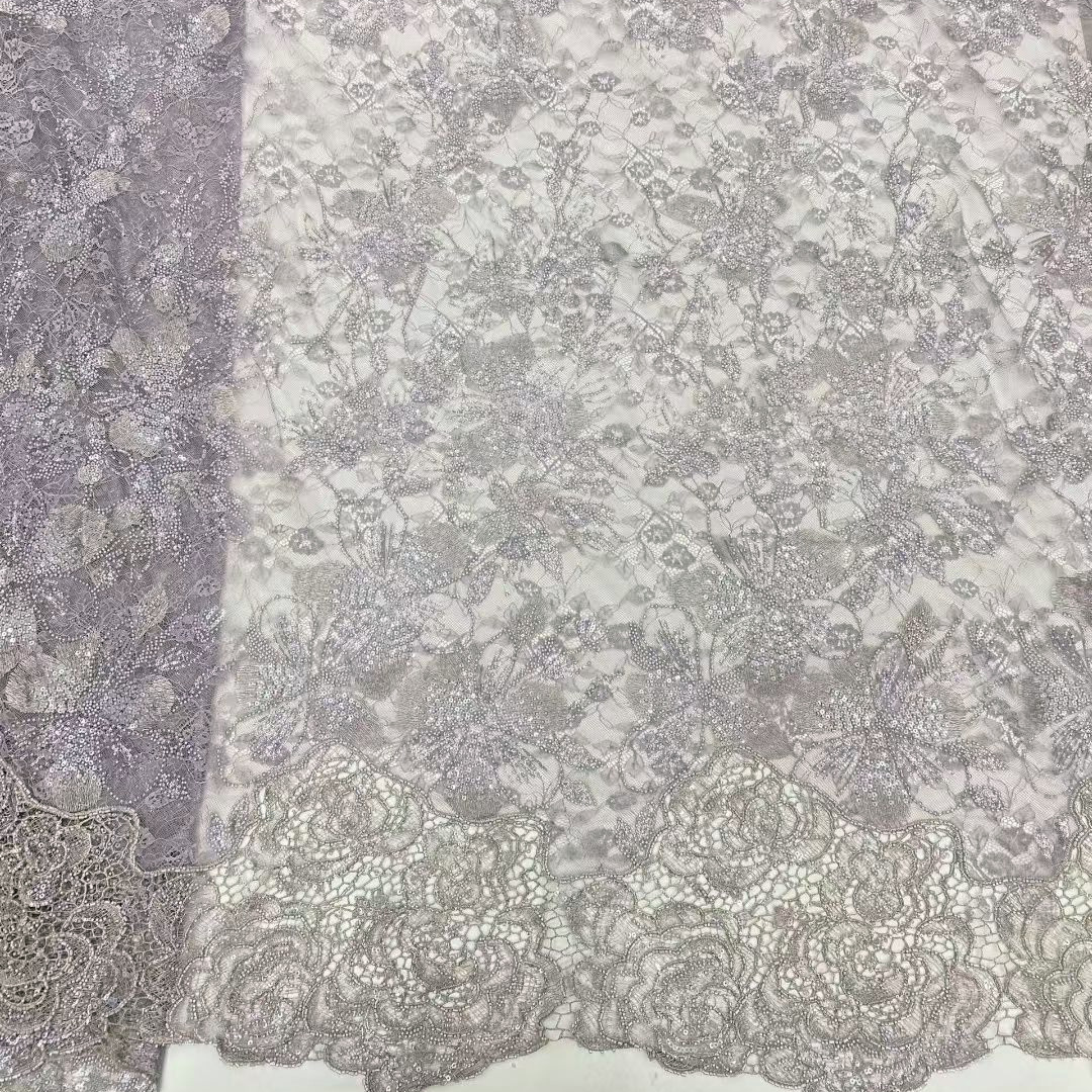 Lastest African French Floral  - огляд і ціна Beaded Trim Fringe