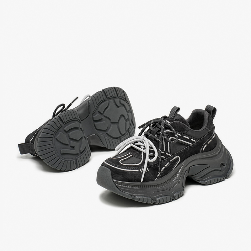 BBEAUTODAY Chunky Sneakers Wom - огляд і ціна Guipure Lace Panel