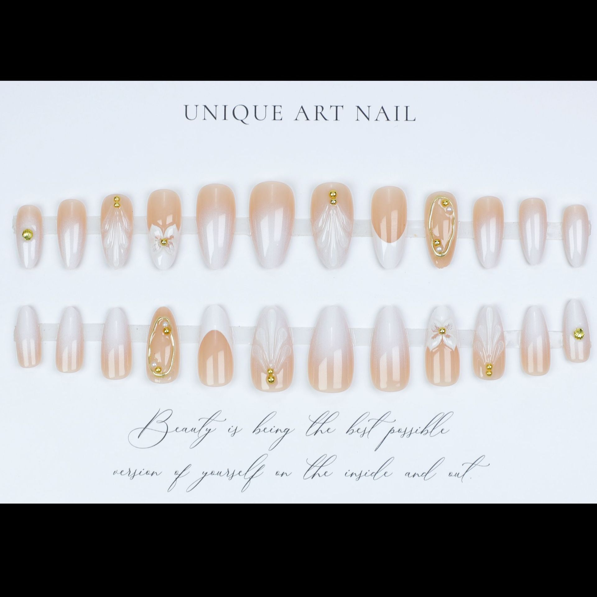 3D fake nails for women girls  - огляд і ціна Embroidery Embellishments