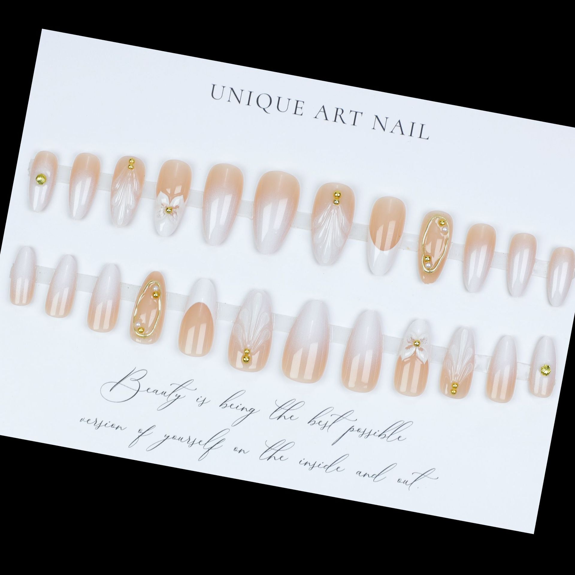 3D fake nails for women girls  - огляд і ціна Embroidery Embellishments