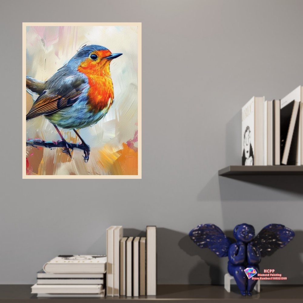 unframe Robin Bird Cute Robin  - огляд і ціна Embroidery Embellishments