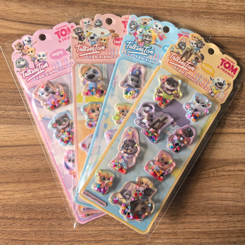 4Pack Fun Talking Tom Friends  - огляд і ціна Craft Embellishment World