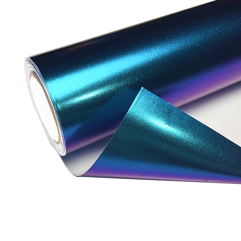 Matte Purple Blue Pearl Glitte - огляд і ціна Glitter Vinyl Roll