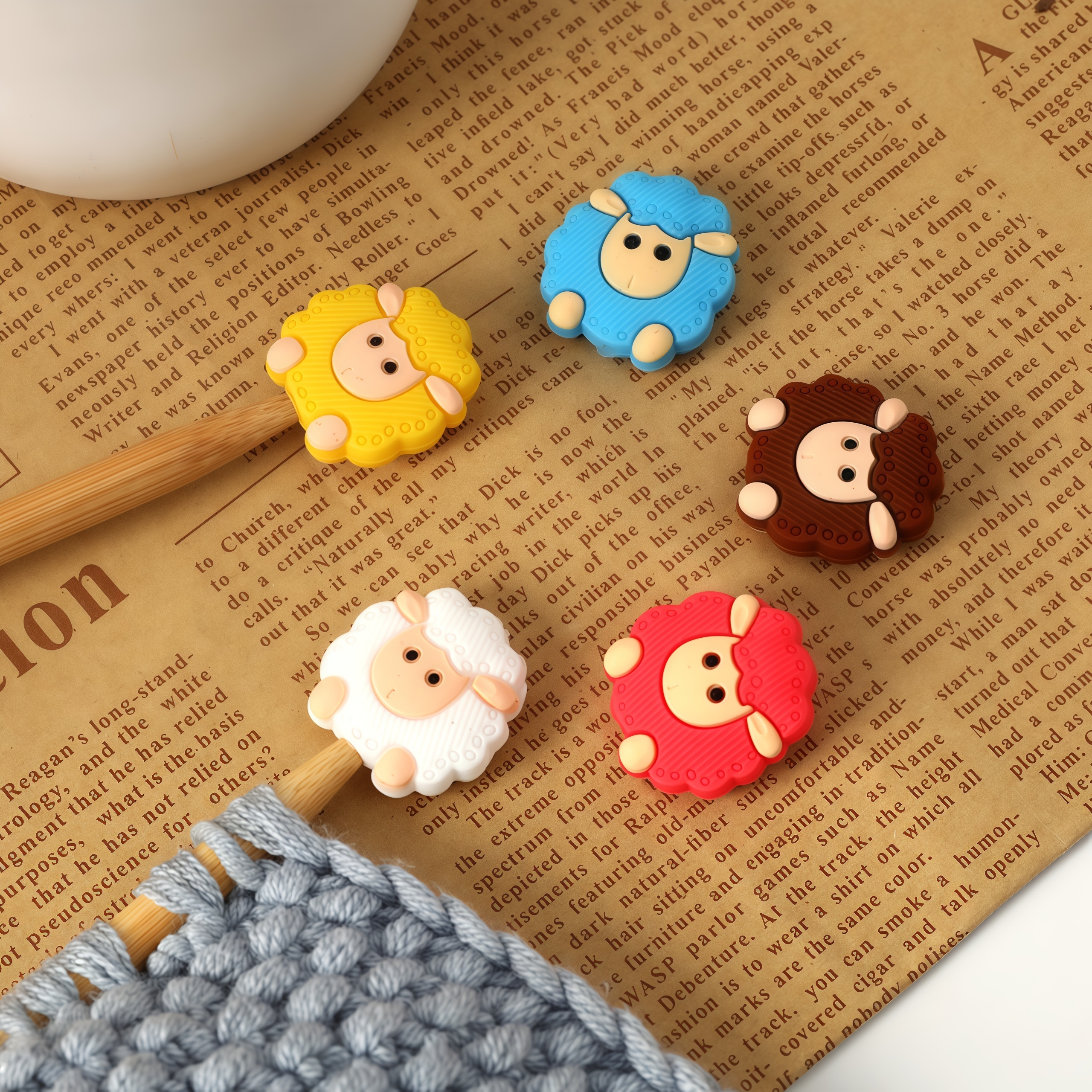 4/6pcs Silicone Little Sheep K - огляд і ціна Pom Pom Maker Tool