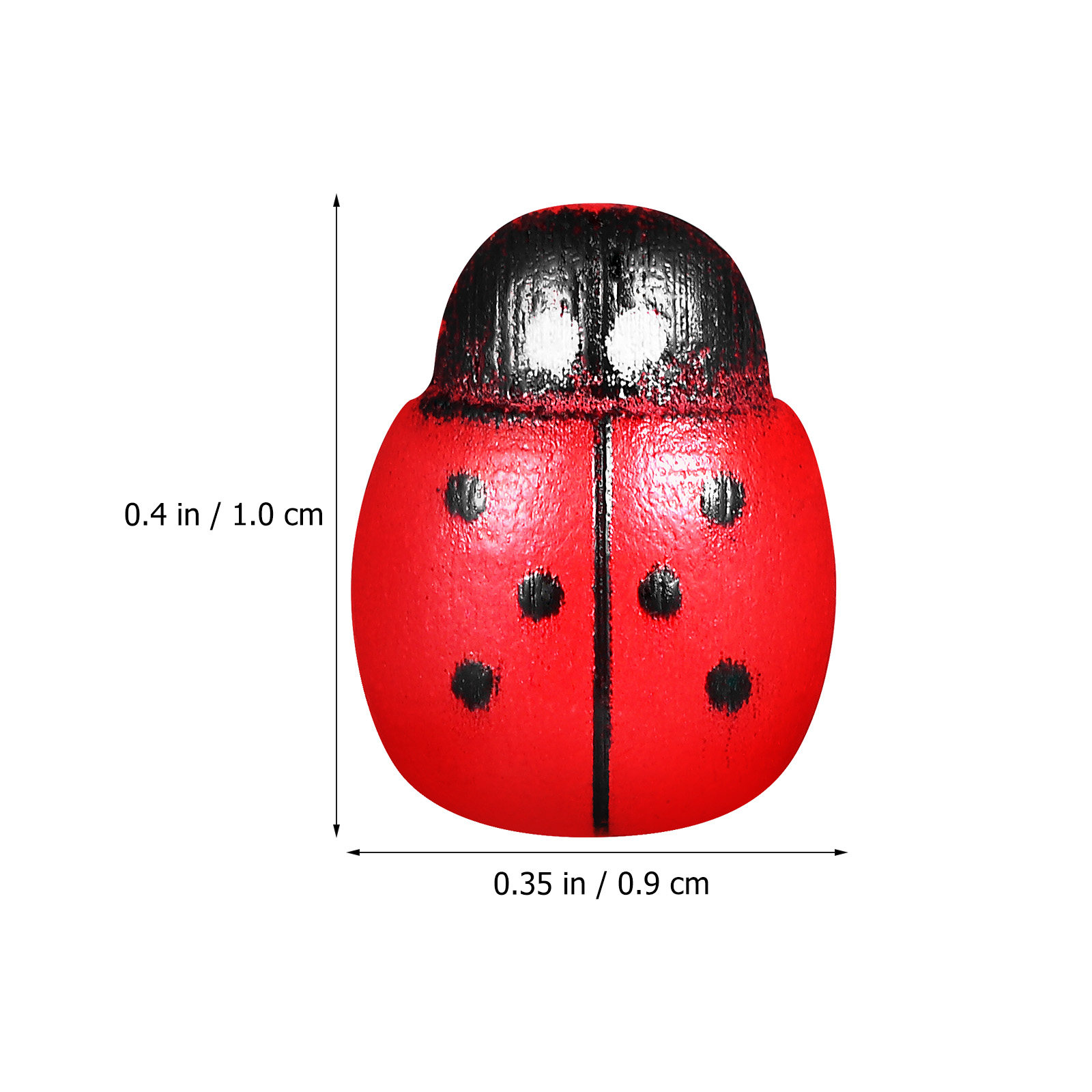 400Pcs Wooden Bee Ladybug Stic - огляд і ціна Embellishment Crafts
