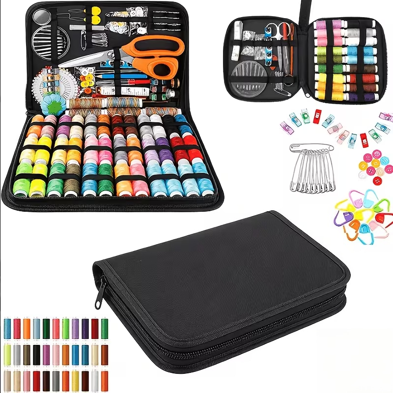 Portable Travel Sewing Kit 172 - огляд і ціна Pom Pom Maker Tool