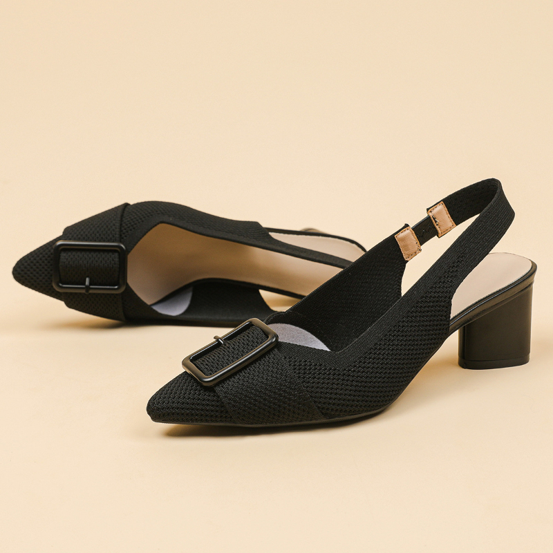 Womens Pointed Toe Knit Hollow - огляд і ціна Embellish Knit